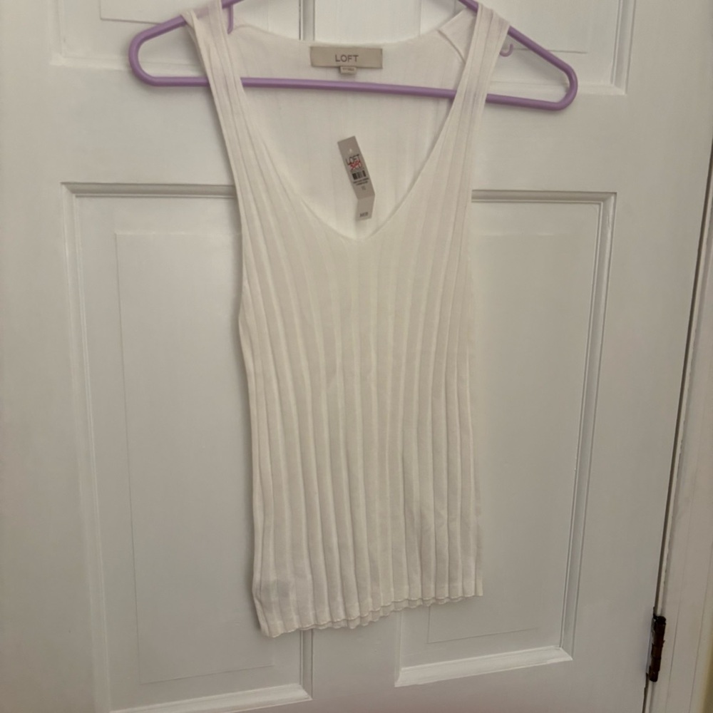 NWT Loft Ribbed Tank